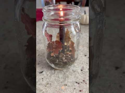 How To Make A Samhain Altar Jar 🍁 #witch #wicca #wheeloftheyear #samhain #halloween