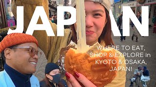 Exploring Osaka and Kyoto, Japan!