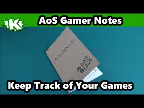 Gamer Notes Book For Tracking Your Games