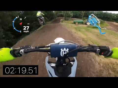 Dirt-Flying Fun on the Husqvarna 250 FC at Besthorpe Motocross