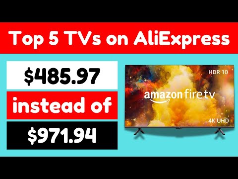 Top 5 Best Discounted TVs on AliExpress | Up to 50% Off!