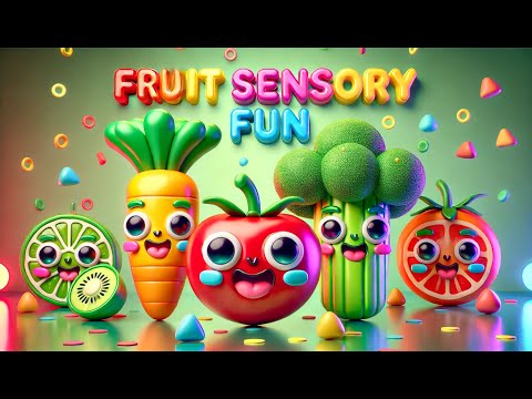 Fruit Sensory Fun: Engaging Kids with Fun Fruit Experiences🍏🍏