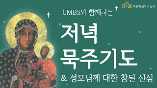 CMBS와 함께하는 저녁묵주기도와 성모님께 대한 참된 신심 통독 (2021년 2월 24일) 환희의 신비