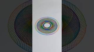 Artistic Exploration🌍“Explore the world of Spirograph art! #Art #Spirograph #ASMR”