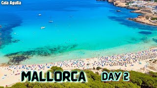 Mallorca by DRONE ☀️ | Cala Agulla 🌊 DAY 2 VLOG  😍