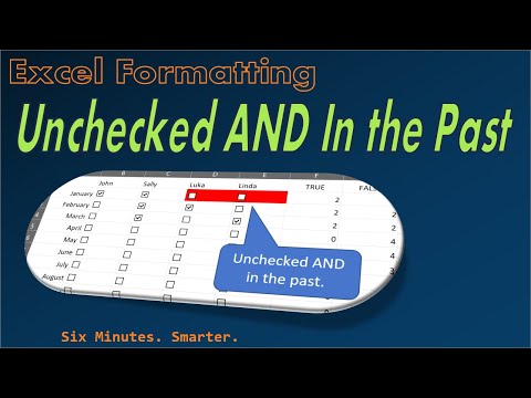 Apply Conditional Formatting Based on Checkboxes and Dates in Excel