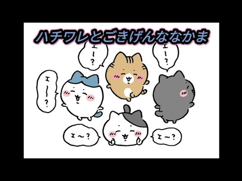 ハチワレのごきげんふれんず【ろずてゃ】