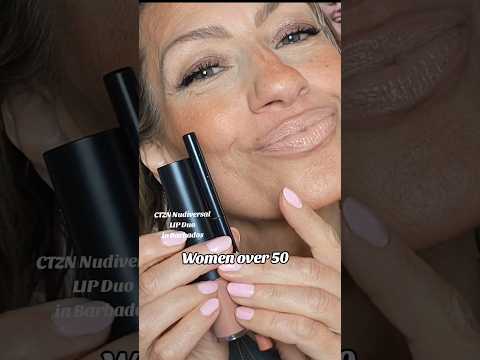 Favorite Nude Lipsticks for Matureskin OVER 50 #makeupover50 #over50makeup