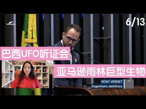 【巴西UFO听证会】（6/19）亚马逊雨林的巨型生物