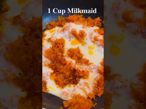 Carrot Halwa Recipe || Dessert || #shorts #dessert