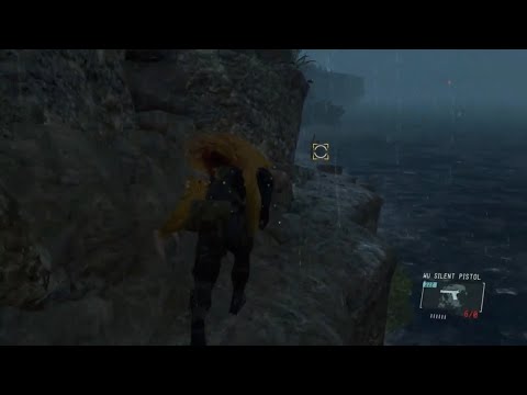 MGSV GZ  パス→チコルート　ノーアラートにしたかった