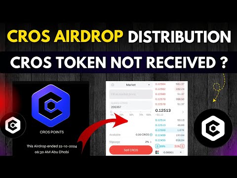 Cros Airdrop Update Tokens Not Received || Cros Airdrop Distribution || Cros Airdrop Withdrawal