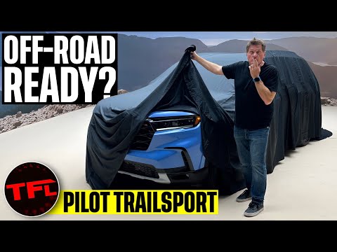 The 2023 Honda Pilot TrailSport Has These Serious, Big Truck Off-Road Things!