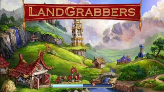 LANDGRABBERS GAME GAMEPLAY LAVA MAP ALL LEVELS COMPLETE