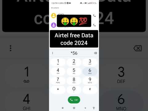 Airtel free data code 2024💯🤑 #airtel #freedata