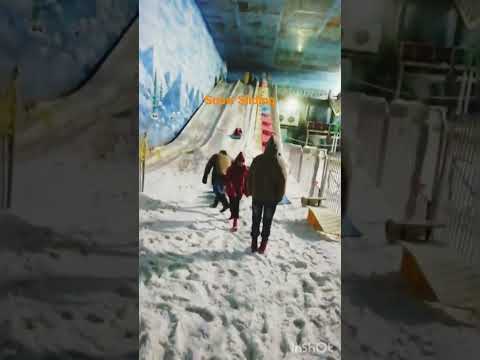 SNOW WORLD @ Hyderabad #funzone #snowworld #snow #hyderabad #funnymoments #fun