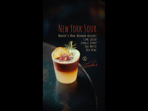 Fourplay【這些年我們一起追的經典調酒】EP05—New York Sour