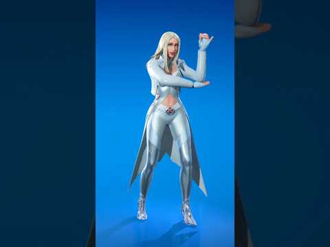 New "CAFFEINATED" Emote in Fortnite | Emma Frost Transition | Sabrina Carpenter - Espresso #shorts