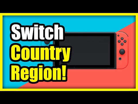 How to Change your Region/Country on your Nintendo Switch (Easy Method)