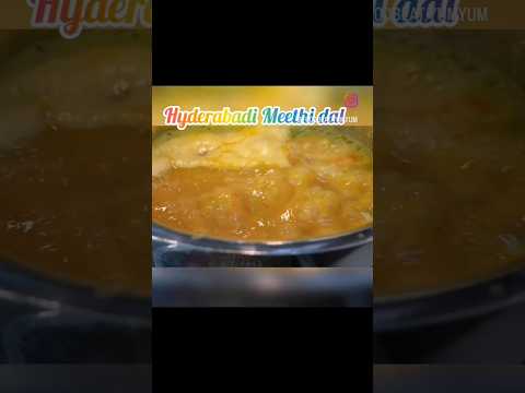 Hyderabadi Meethi Dal #foodbeatyumyum #meethidal #breakfastrecipes #trending #viral #youtubeshorts