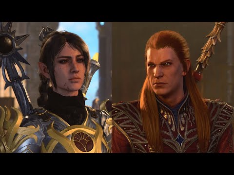 Dark Justiciar Shadowheart meets Lorroakan | Baldur's Gate 3