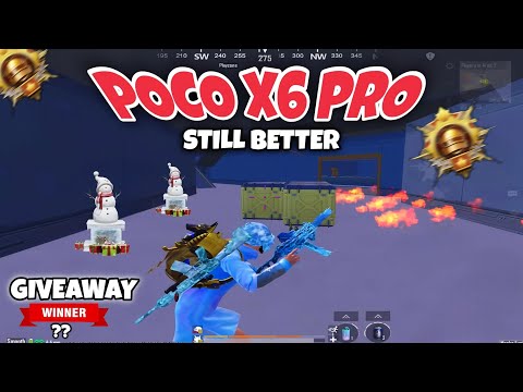 Poco x6 pro🔥 still better rush hotdrop livik gameplay🔥