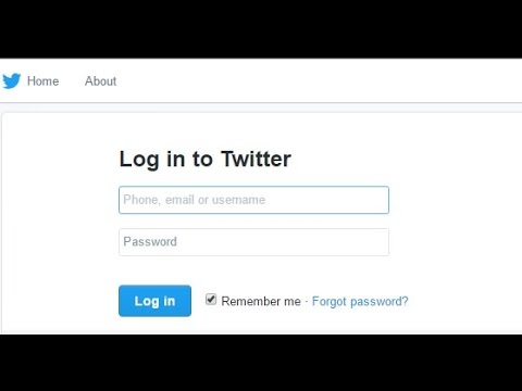 How to log in and browse Twitter.com?