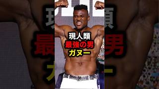 現人類最強の男ガヌー#格闘技#mma#rizin#ufc#ブレイキングダウン