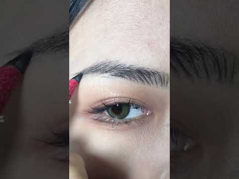 Best Eyebrows Tutorial | Makeup Hacks To Try #makeup #shorts #makeuphacks