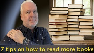 7 tips on how to read more books!