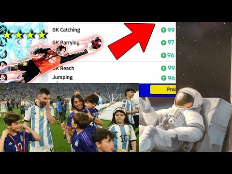 The best GK in efootball 24 mobile | 96 GK reflix the best golky ever |