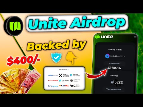 Unite odyssey airdrop $3 Million funding | Unite airdrop full detail | Unite airdrop listing update