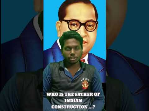 Who is the father of Indian constitution #yshorts #shorts #gk