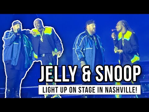 Jelly Roll & Snoop Dogg Light Up On Stage In Nashville (11.26.24)