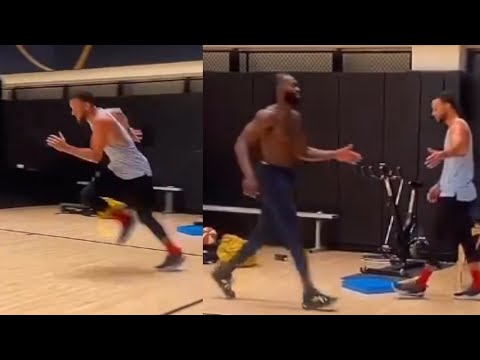 Steph Curry does INSANE CONDITIONING DRILL with Jaylen Brown, & Paige Bueckers !🔥🔥