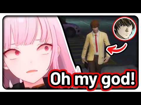 Calli meets Light Yagami and Misa in VCR GTA 【Hololive EN / VCR GTA】