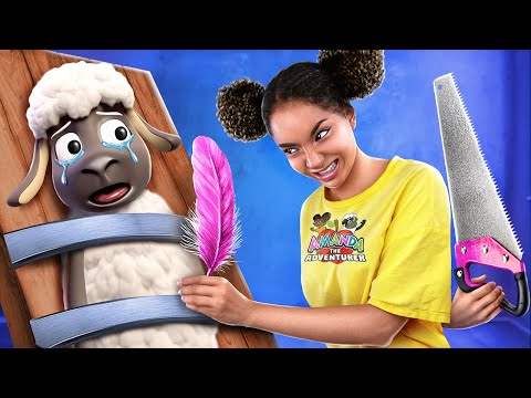 Amanda The Adventurer & Woolly in Real Life! How to Become Amanda! - Part 2