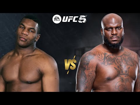 UFC 5 MIKE TYSON VS. DERRICK LEWIS FOR THE UFC HEAVYWEIGHT CHAMPIONSHIP BELT!