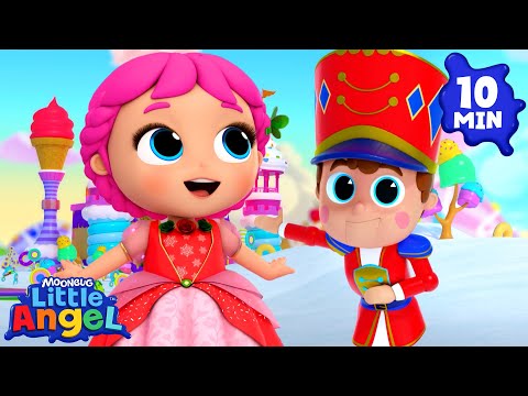 Magical Time - the Nutcracker Song ❄️ | Little Angel And Friends Kid Songs