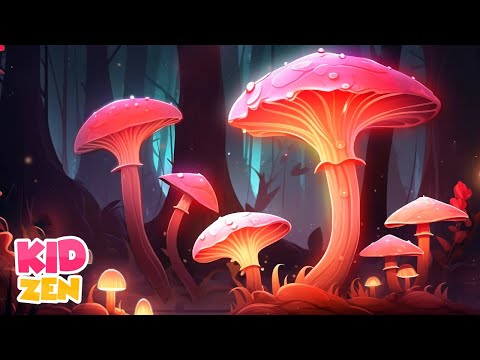 Relaxing Music for Babies: Misty Dreams 🍄 12 Hours of Lullaby for Sleep | Beautiful Dreamy Forest