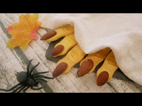 萬聖節「巫婆手指餅乾/ Witch Finger Cookies / Ghost Cookies / ハロウィンクッキー」好應景！！🧙‍♀️🧙‍♀️