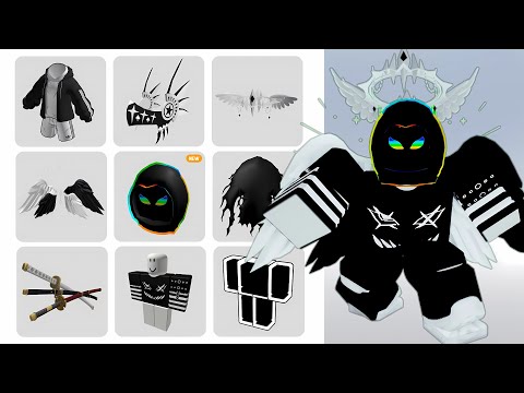 25 BLACK AND WHITE FREE ITEMS ON ROBLOX! (2024)