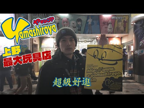 上野最大玩具店「Yamashiroya」 共6層動漫遊戲周邊  進去沒三個小時出不來 #ヤマシロヤ  Yamashiroya Toy Store Tour   ｜RJ vlog 日本行｜