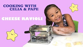 Cooking with Celia and Pape - Cheese Ravioli