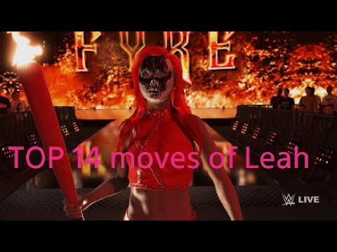 TOP 14 moves of AWA star: Leah