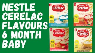 NESTLE CERELAC Flavours For 6 Months Baby