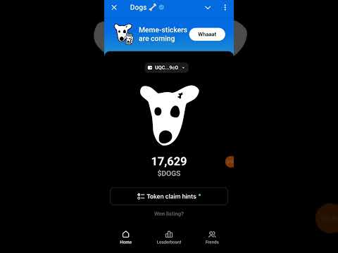 How to claim Dogs Airdrop on telegram