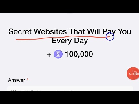 Secret Websites That Will Pay You Every Day Code | Time Farm Video Code | Time Farm 8 nov Code