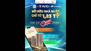 LẦN ĐẦU TIÊN SERIES CHUỖI LIVESTREAM HTV x TT AVIO x VIVUMUASẮM | SỞ HỮU NHÀ NHẬT CHỈ TỪ 1,23 TỶ