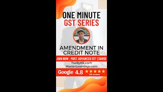 GST credit note issue karne la last date kya hai | 01.10.2022 se naye niyam | Advanced GST course